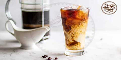 کافئین در قهوه کلد برو