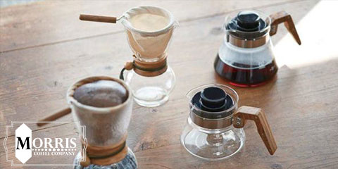 روش دم آوری قهوه با جوراب قهوه