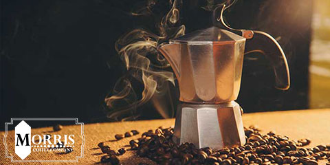 دم کردن قهوه با موکاپات